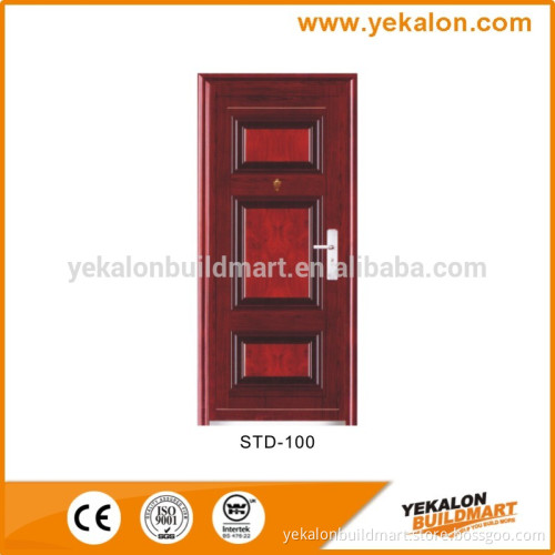 Yekalon STD-036 Frosted heat transfer security stainless steel grill door